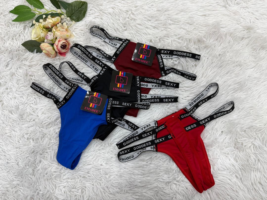 Strinq dəsti qadınlar üçün OR2, rəngbərəng, spandeks, ölçü One size, 4 əd — Mallar, Bakı