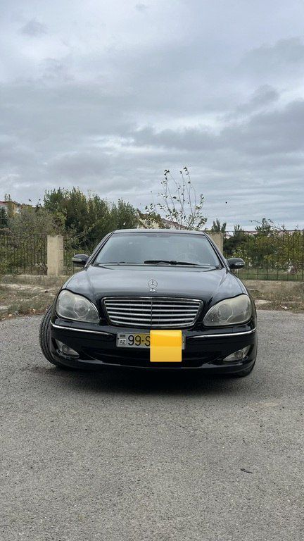 Mercedes S 500, 5.0 L, 2005 il, 333 000 km — Avtomobillər, Bakı (2)