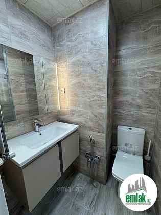 Satılır 2 otaqlı 40 m² yeni tikili Y.Günəşli — Mənzil (11)