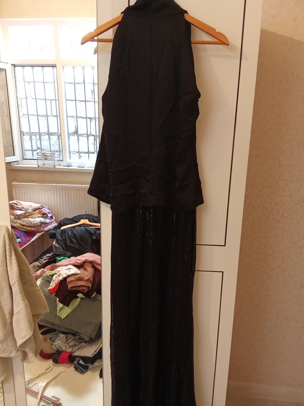 Qadın gecə geyimi – 22 Fashion, ölçü 44 - Rəng: qara - Model: uzun — Axşam paltarları, Masazır
