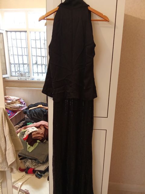 Qadın gecə geyimi – 22 Fashion, ölçü 44 - Rəng: qara - Model: uzun — Masazır