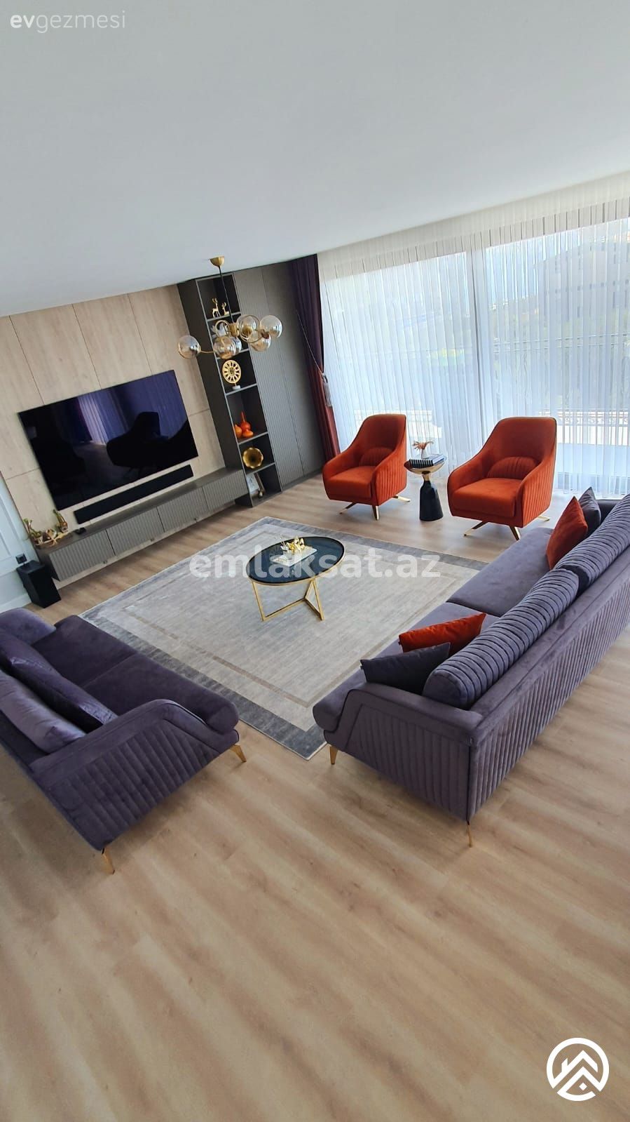 Satılır 4 otaq yeni tikili 180 m², Xətai metrosu — Mənzil, Bakı