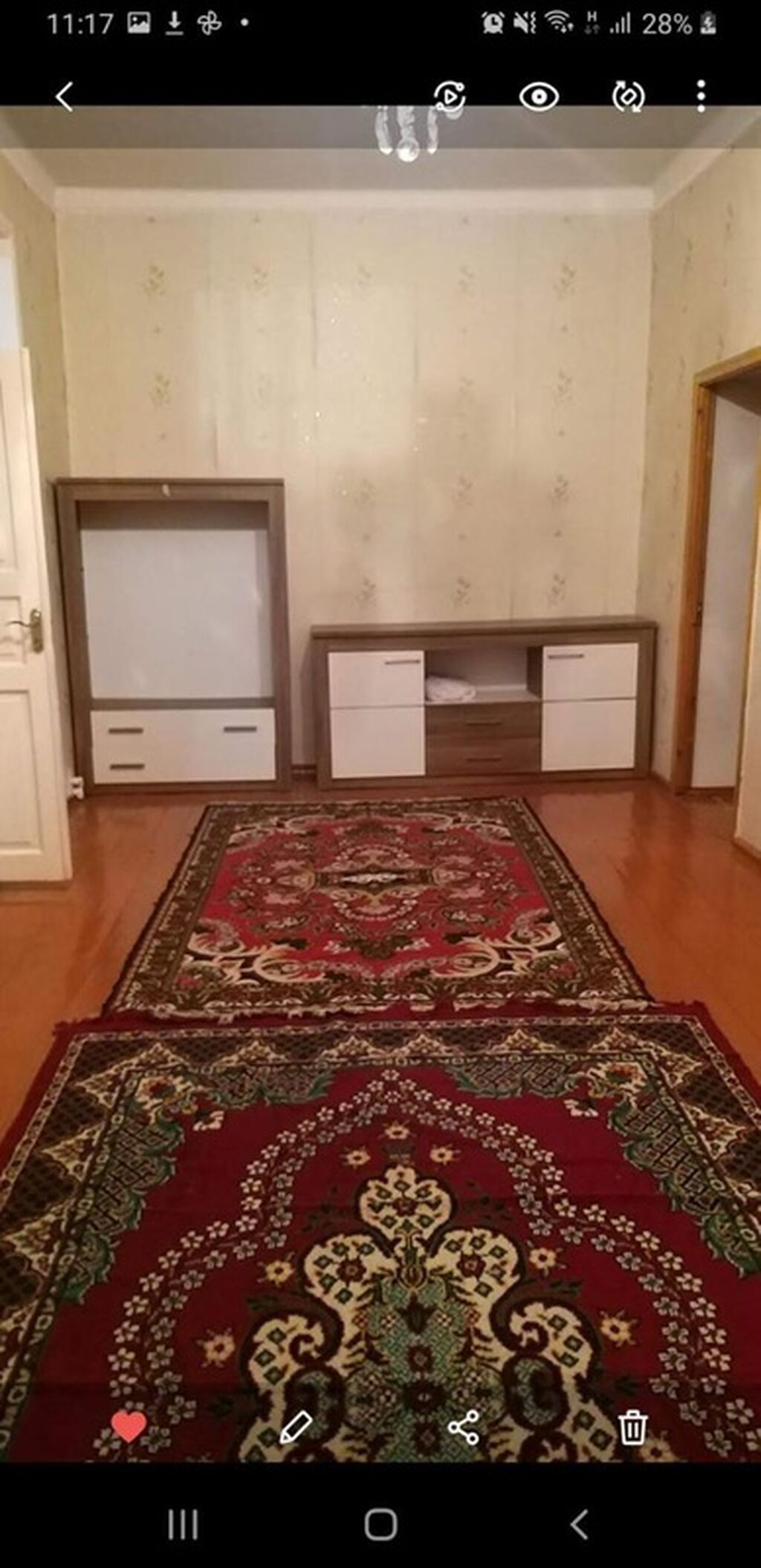Tam mebellı 4otaqlı mənzil (fotolarda göstərilən). Plan və sahələr — Mənzil, Bakı (4)