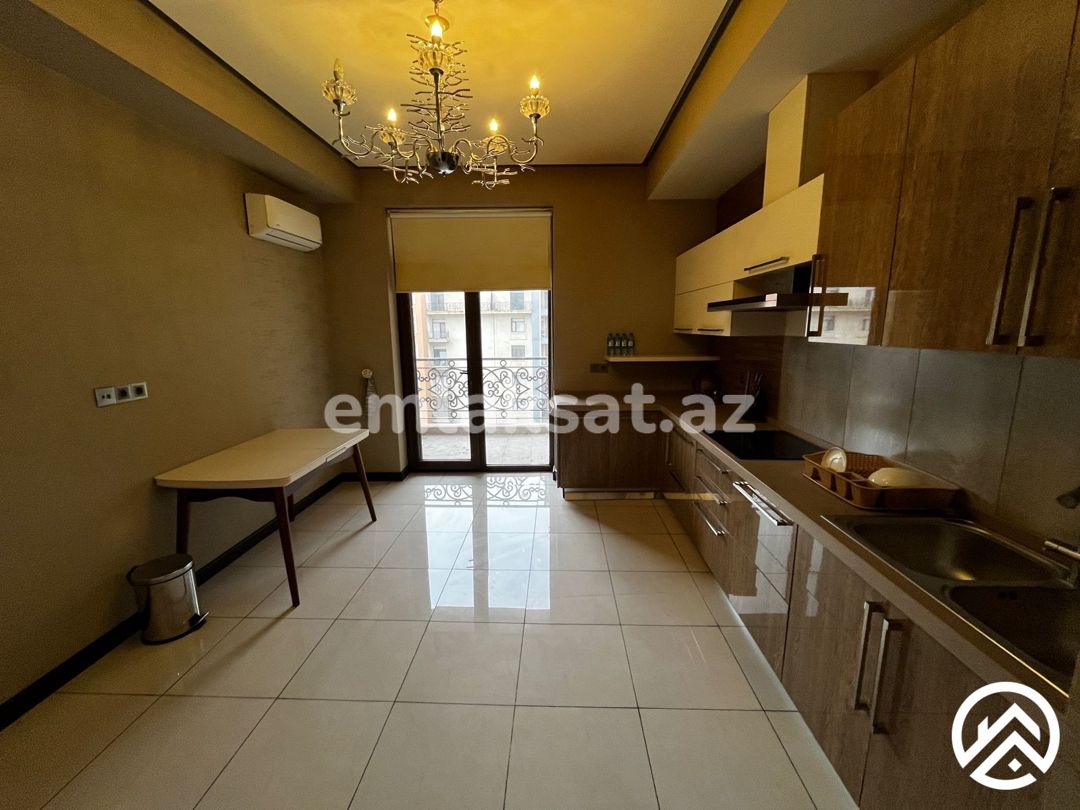 Kirayə (aylıq) 2 otaq yeni tikili 158 m², Ağ şəhər — Mənzil, Bakı (8)