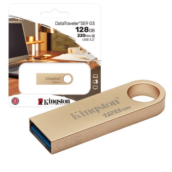 Flash kart Kingston 128GB DataTraveler SE9 G3 DTSE9G3/128GB — Kompüterlər və noutbuklar, Bakı (2)