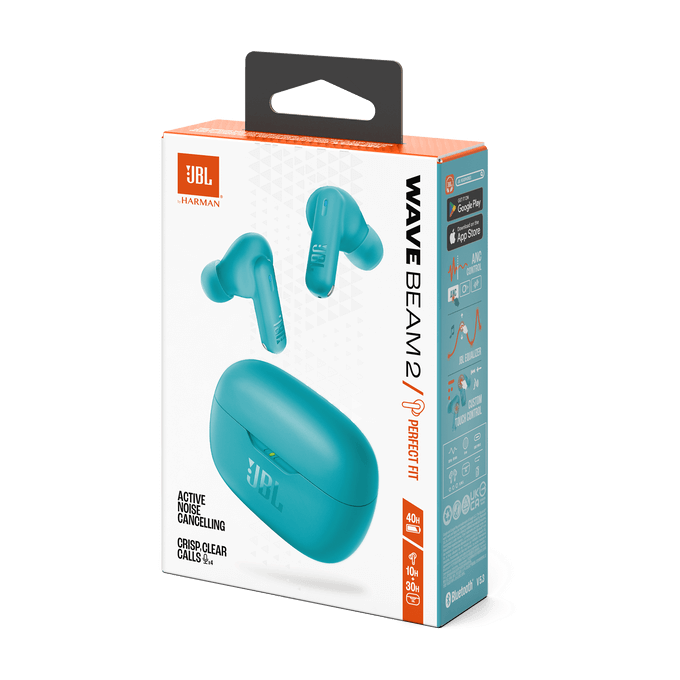 Qulaqlıq JBL Wave Beam 2 Blue JBLWBEAM2BLU — Kompüterlər və noutbuklar, Bakı (3)