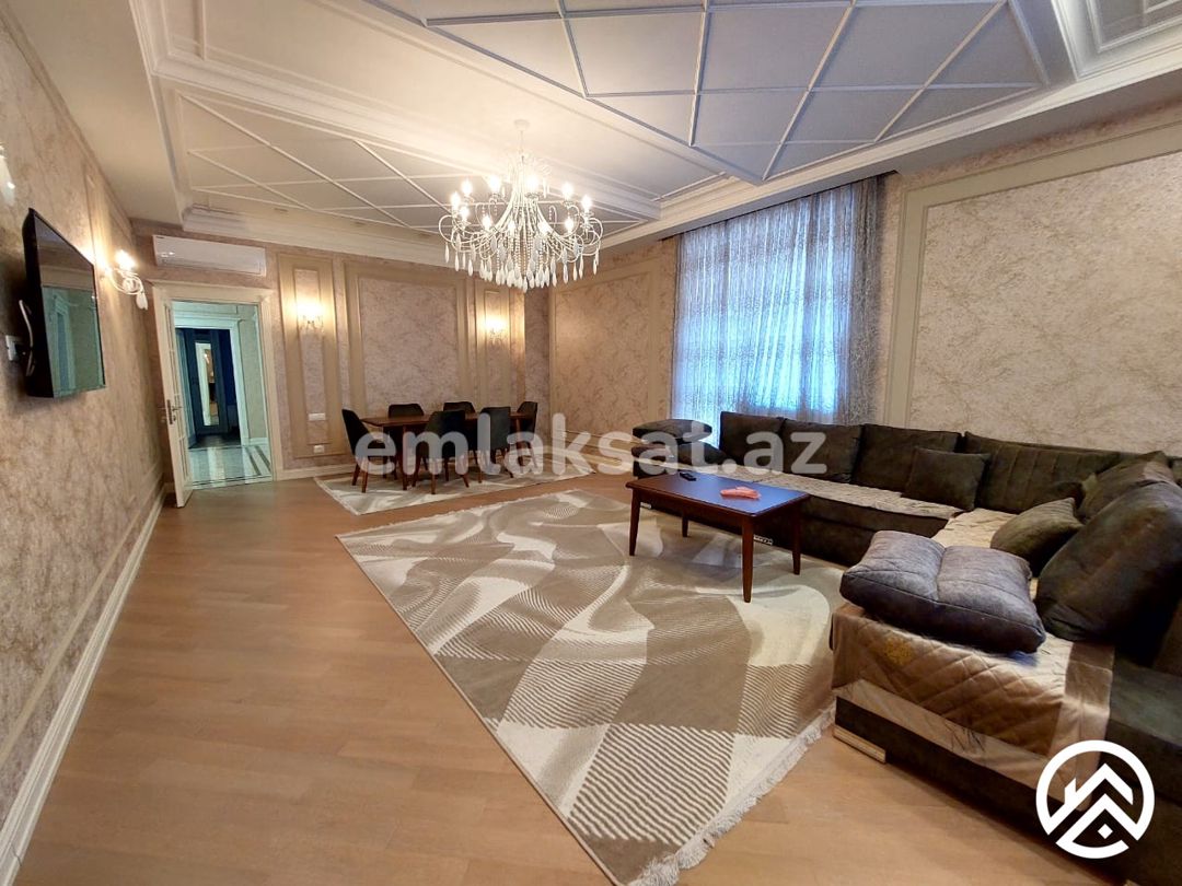 Kirayə (aylıq) 3 otaq yeni tikili 160 m², Nərimanov — Mənzil, Bakı (3)