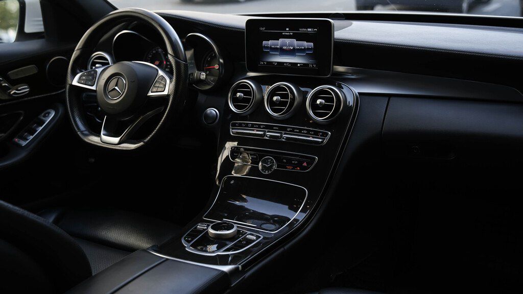 Mercedes C 300, 2.0 L, 2017 il, 119 500 km — Avtomobillər, Bakı (9)