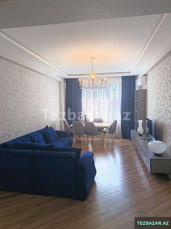 Kirayə verilir 3 otaqlı yeni tikili 120 m², Elmlər Akademiya — Mənzil, Bakı (3)