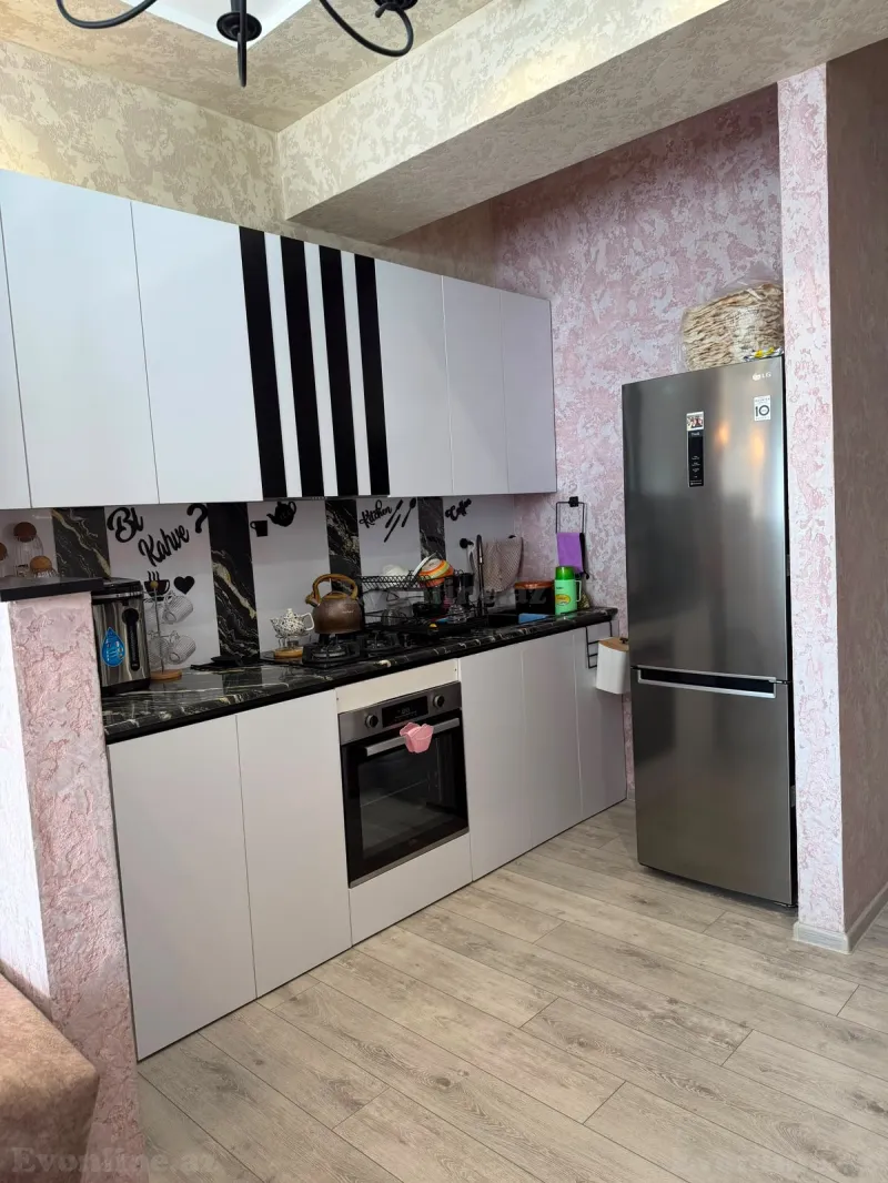 Satılır 4 otaqlı Mənzil Yeni tikili 84 m² Bakı, Abşeron r., Avtovağzal m., Masazır — Mənzil, Bakı (5)