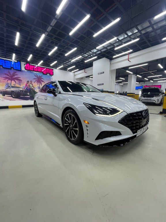 Hyundai Sonata, 1.6 L, 2020 il, 152 000 km 77-ZB-142 — Avtomobillər, Bakı (7)