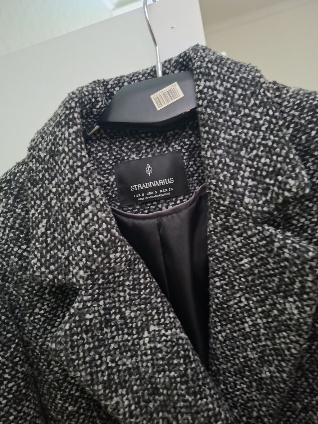 Palto, Stradivarius, S, rəng - Boz — Palto, Bakı (2)