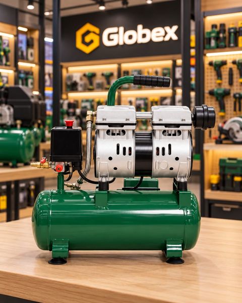 Kompressor 9 litrlik super karpat firması (kod: ze521184-130) — GLOBEX — Elektrik alətləri