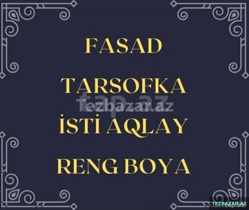Fasad usdasl — Təmir xidmətləri, Bakı