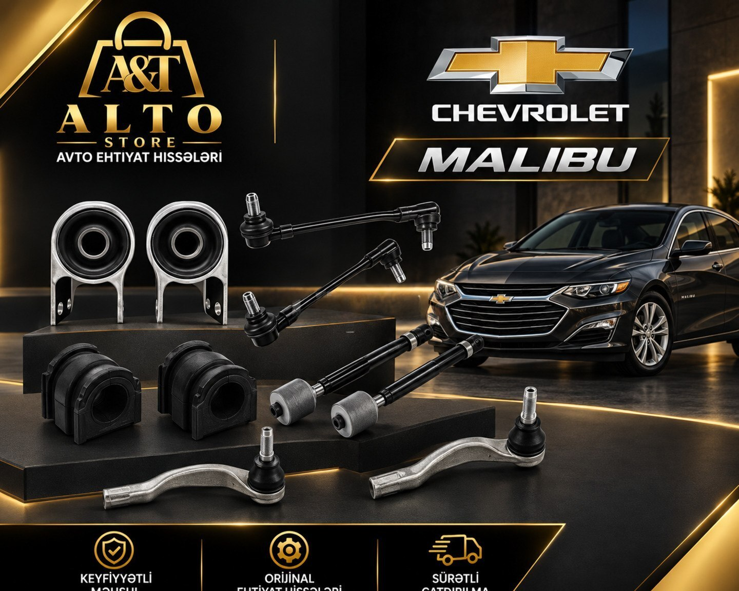 Ehtiyat hissələri Chevrolet Malibu 2016-2022 — Bakı