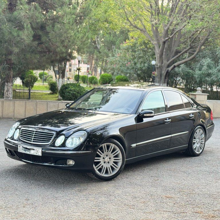 Mercedes E 320, 3.2 L, 2002 il, 320 000 km — Avtomobillər, Bakı (3)