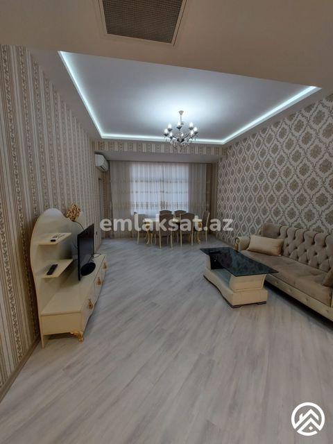 Kirayə (aylıq) 3 otaq yeni tikili 90 m², Elmlər akademiyası metrosu — Bakı