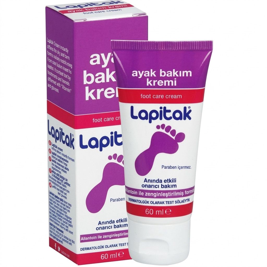 Ayaq üçün krem Lapitak, qulluq üçün, 60 ml — Mallar, Bakı