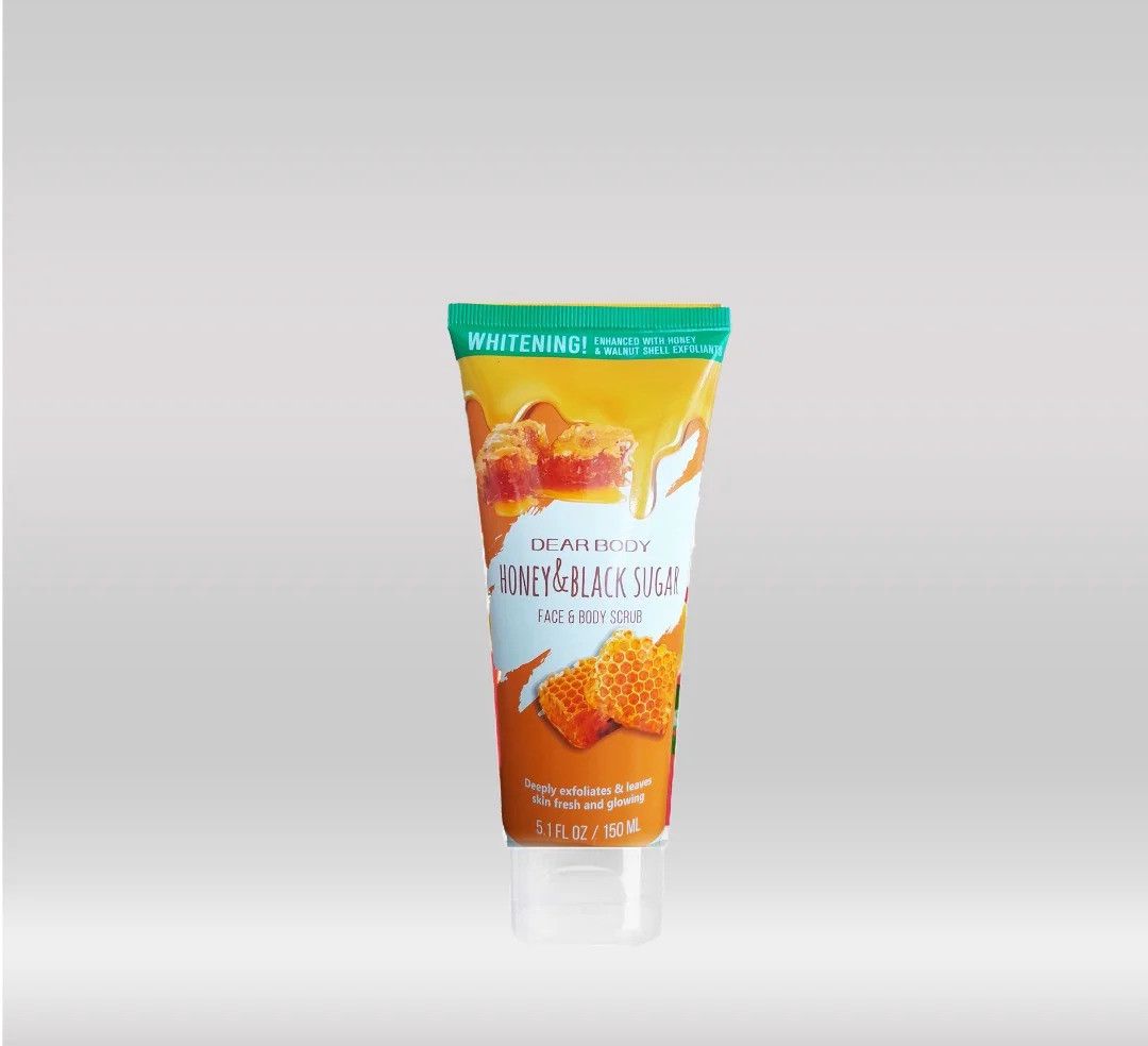 Üz skrabı Dear Body Honey & Black Sugar, 150 ml — Mallar, Bakı