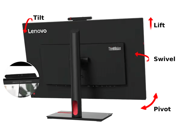 Monitor Lenovo ThinkVision T27hv-30 63D6UAT3EU — Monitorlər, Bakı (3)