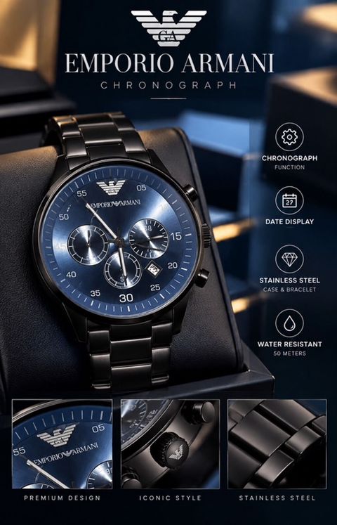Emporio Armani orginal 630 azn alinib satilir — Bakı