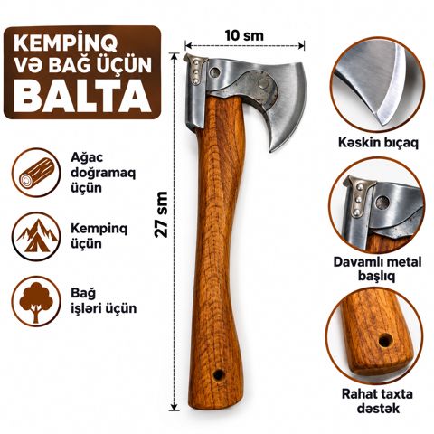 Balta paslanmayan polad 27 sm — Bakı
