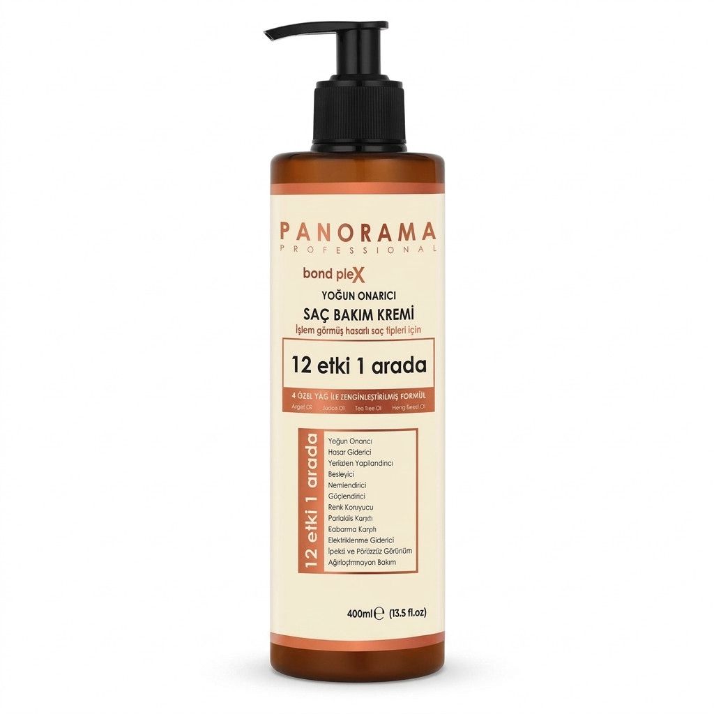 Kondisioner-krem Panorama Prof Blond Plex, 400 ml — Mallar, Bakı