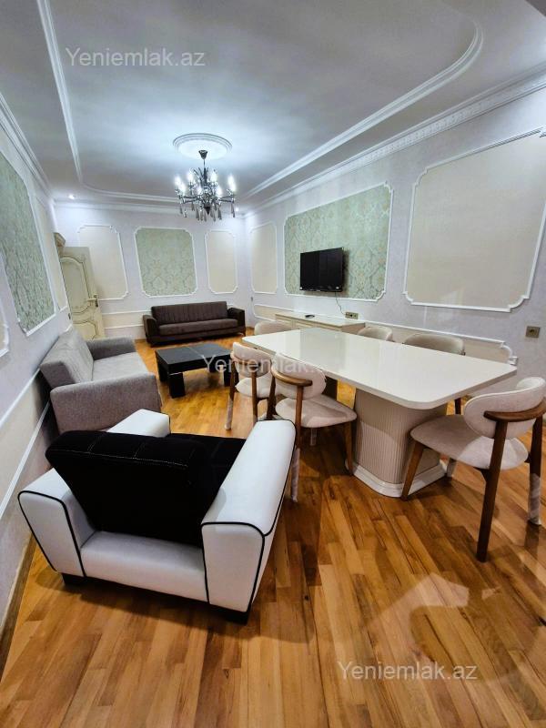 Kirayə 2 otaqlı Bina evi menzil (Yeni tikili), 115 m², Nəsimi rayonu — Mənzil, Bakı (5)