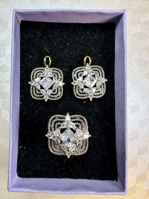 Bijuteriya dəsti sırğa və üzük Xuping Jewelry 2026-046261 — Bakı