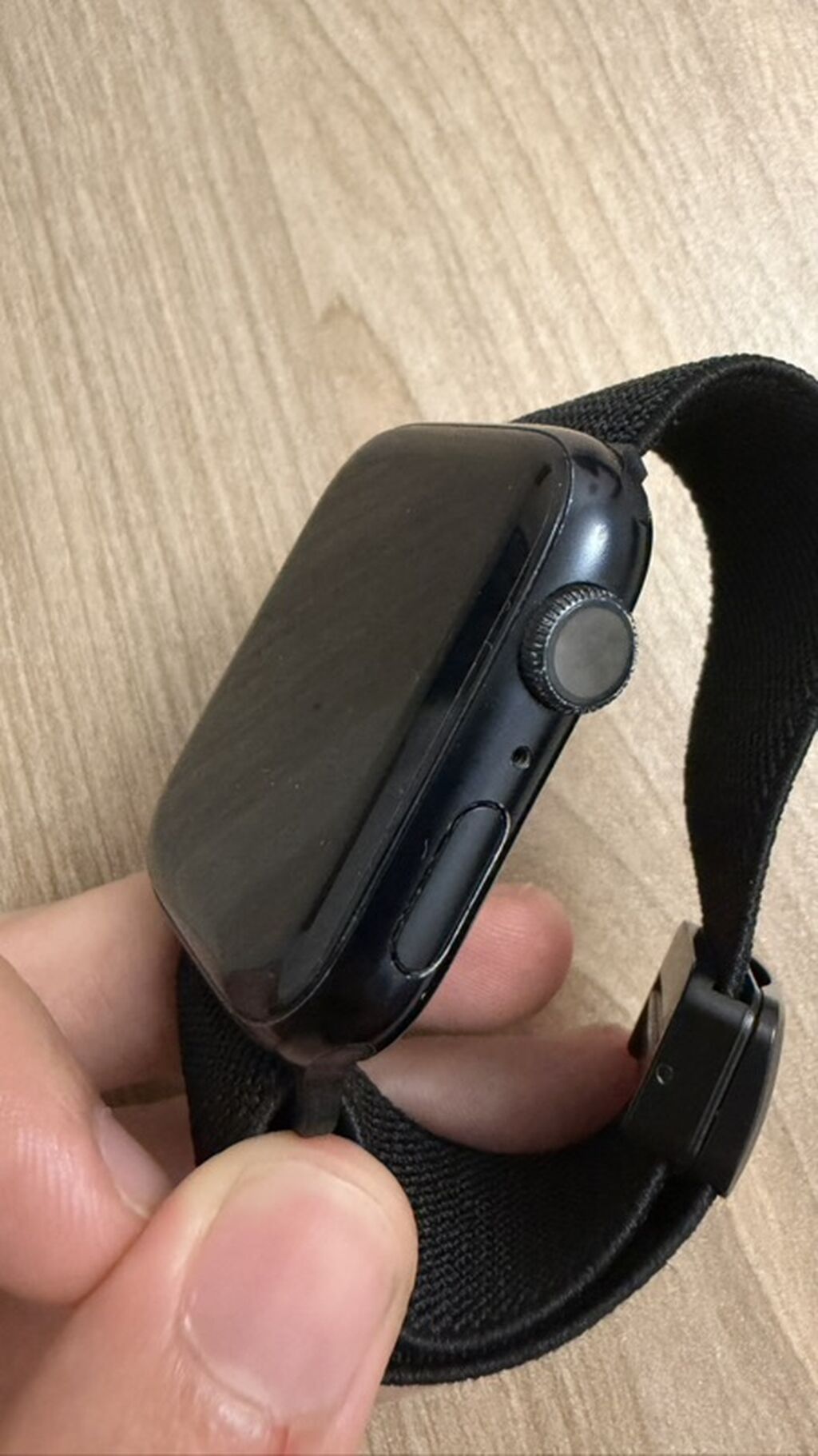 İşlənmiş, Smart saat, Apple, Sensor ekran, rəng - Qara — Ağıllı saatlar, Bakı (2)