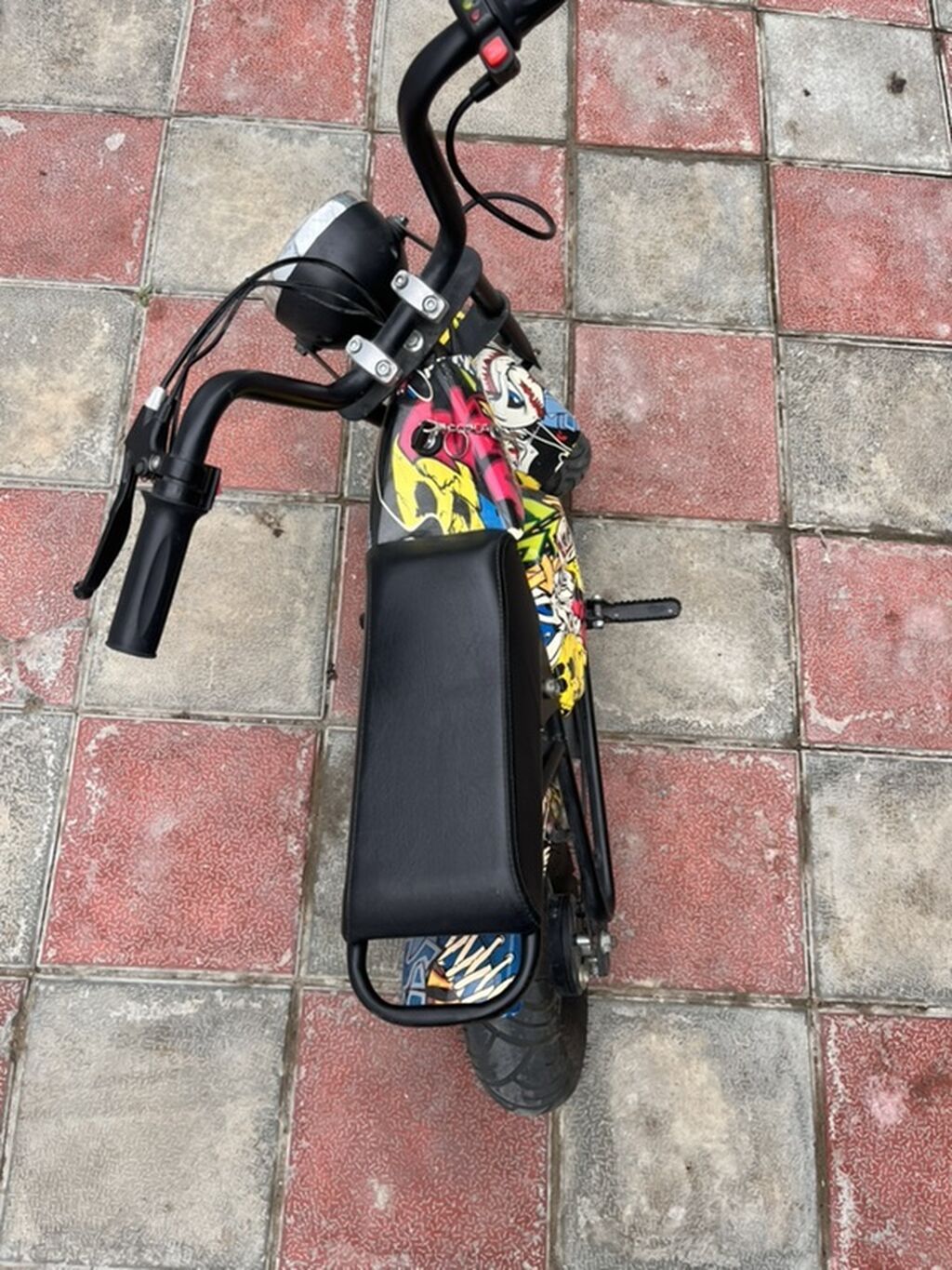 Elektrik mini-velosiped/skuter - Kompakt elektrikli model, şəhər içi — Elektrik velosipedləri, Digah (3)