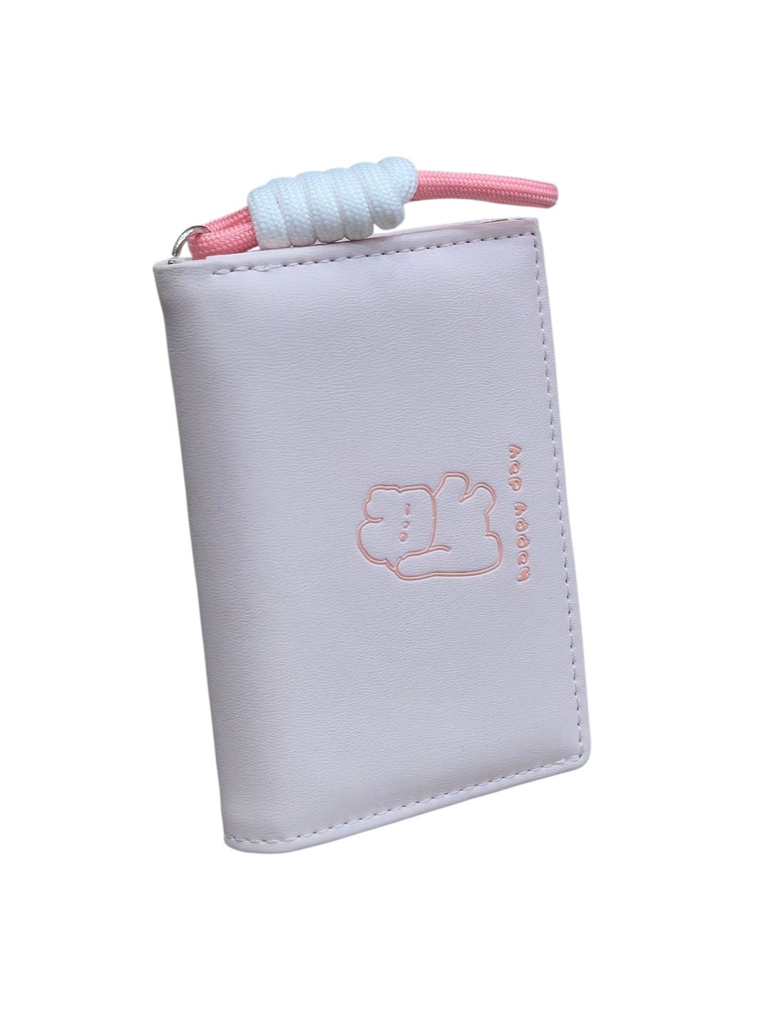 Qızlar üçün poliuretan pulqabı, çəhrayı, 10.5x8 sm, 8 kart bölməsi, Çin istehsalı - Yadas_878-6207_Pink — Mallar, Bakı