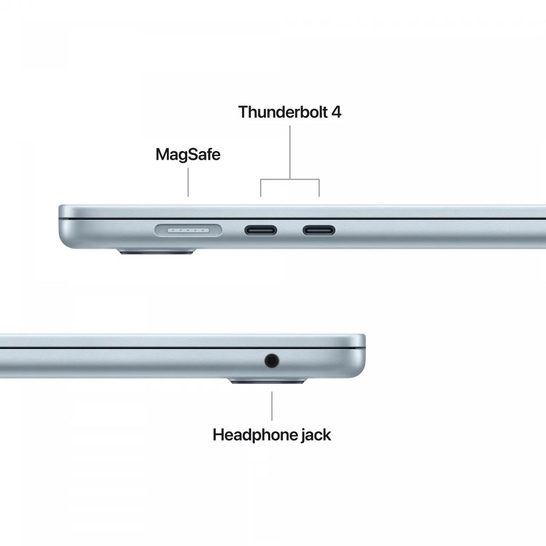Laptop Apple MacBook Air 15 M4 Sky Blue MC7C4RU/A — Noutbuklar, Bakı (4)