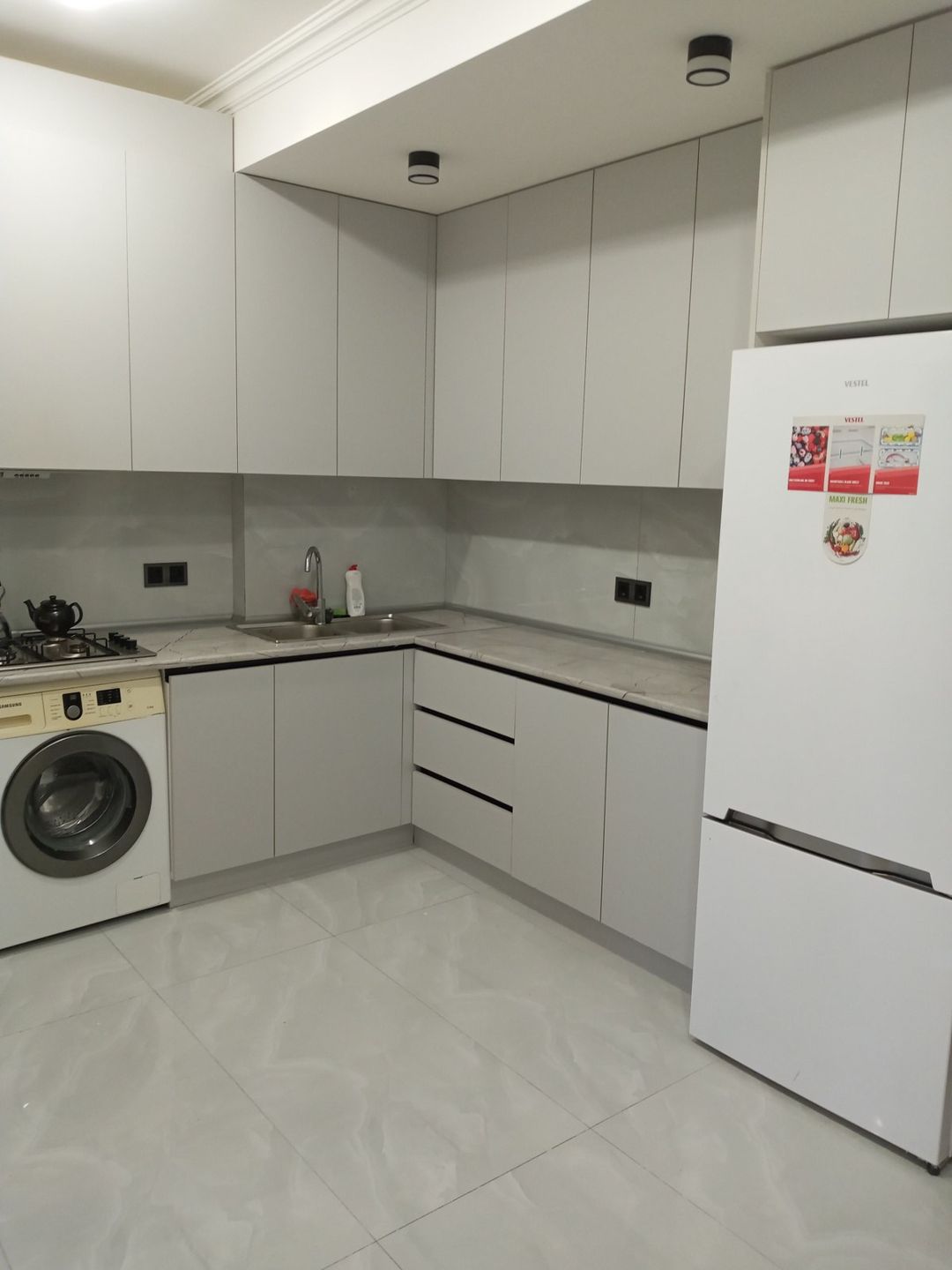 İcarəyə verilir 2 otaqlı yeni tikili 65 m² — Mənzil, Xırdalan (7)