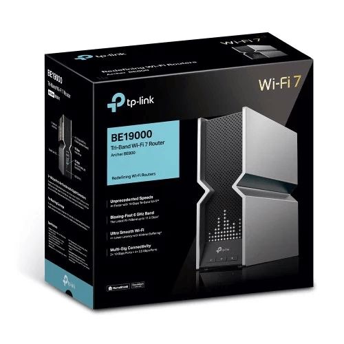 TP-Link Archer BE800 BE19000 Tri-Band Wi-Fi 7 Router — Routerlər, Bakı (3)
