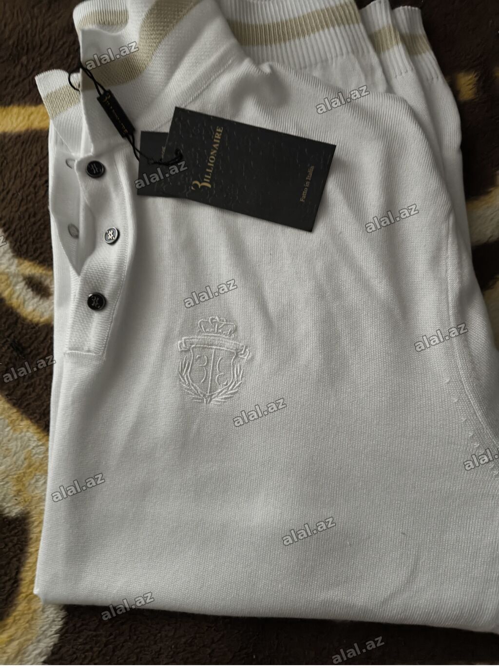 Polo köynək, 3XL, rəng - Ağ — Şəxsi əşyalar, Bakı