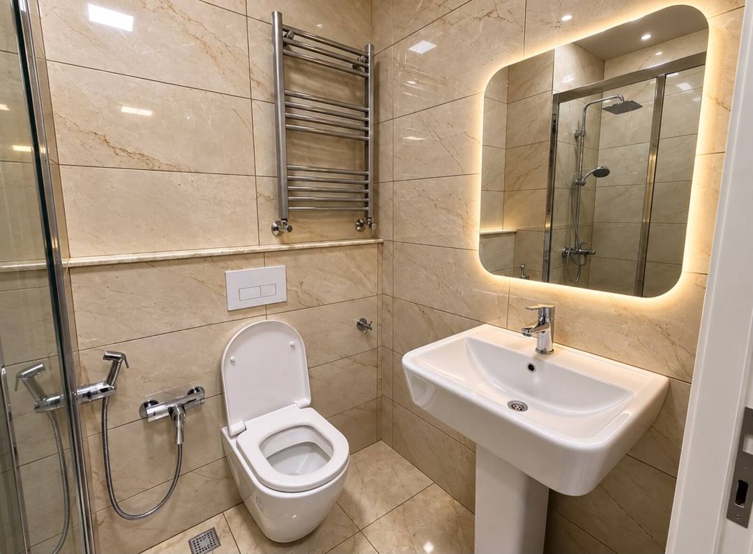İcarəyə verilir 2 otaqlı yeni tikili 80 m² — Mənzil, Bakı (7)