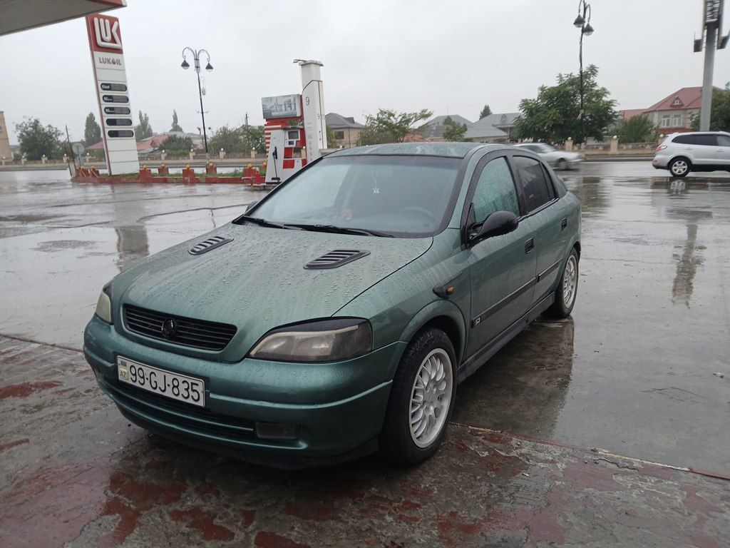 Opel Astra, 1.6 L, 1998 il, 349 484 km 99-GJ-835 — Avtomobillər, Quba (2)