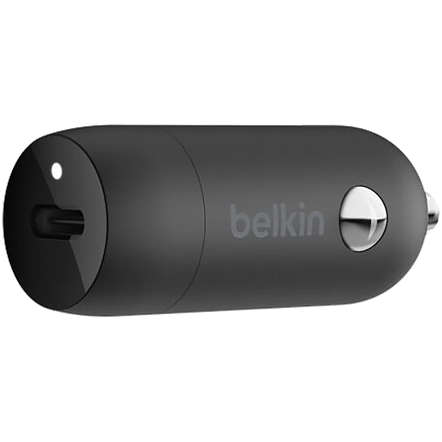 Avtomobil üçün adapter Belkın Usb-c, 30 Vt, Qara — Şarj cihazları, Bakı