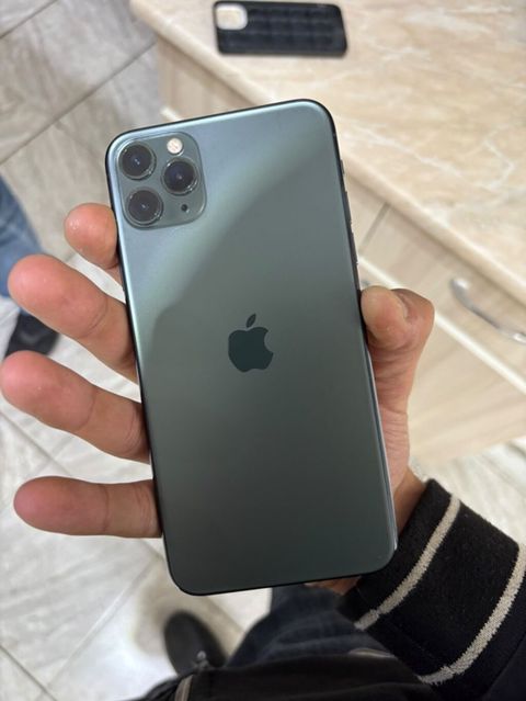 IPhone 11 Pro, Matte Midnight Green, Face ID — Digah