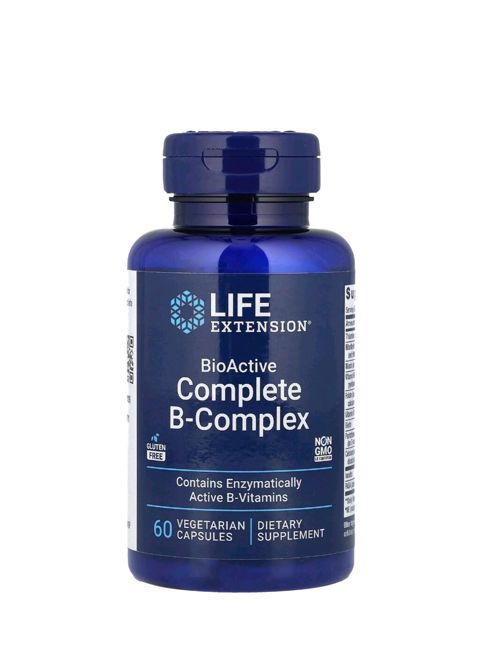 Life Extension BioActive Complete B-Complex – B qrup vitamin kompleksi — Vüqar Abbassoy