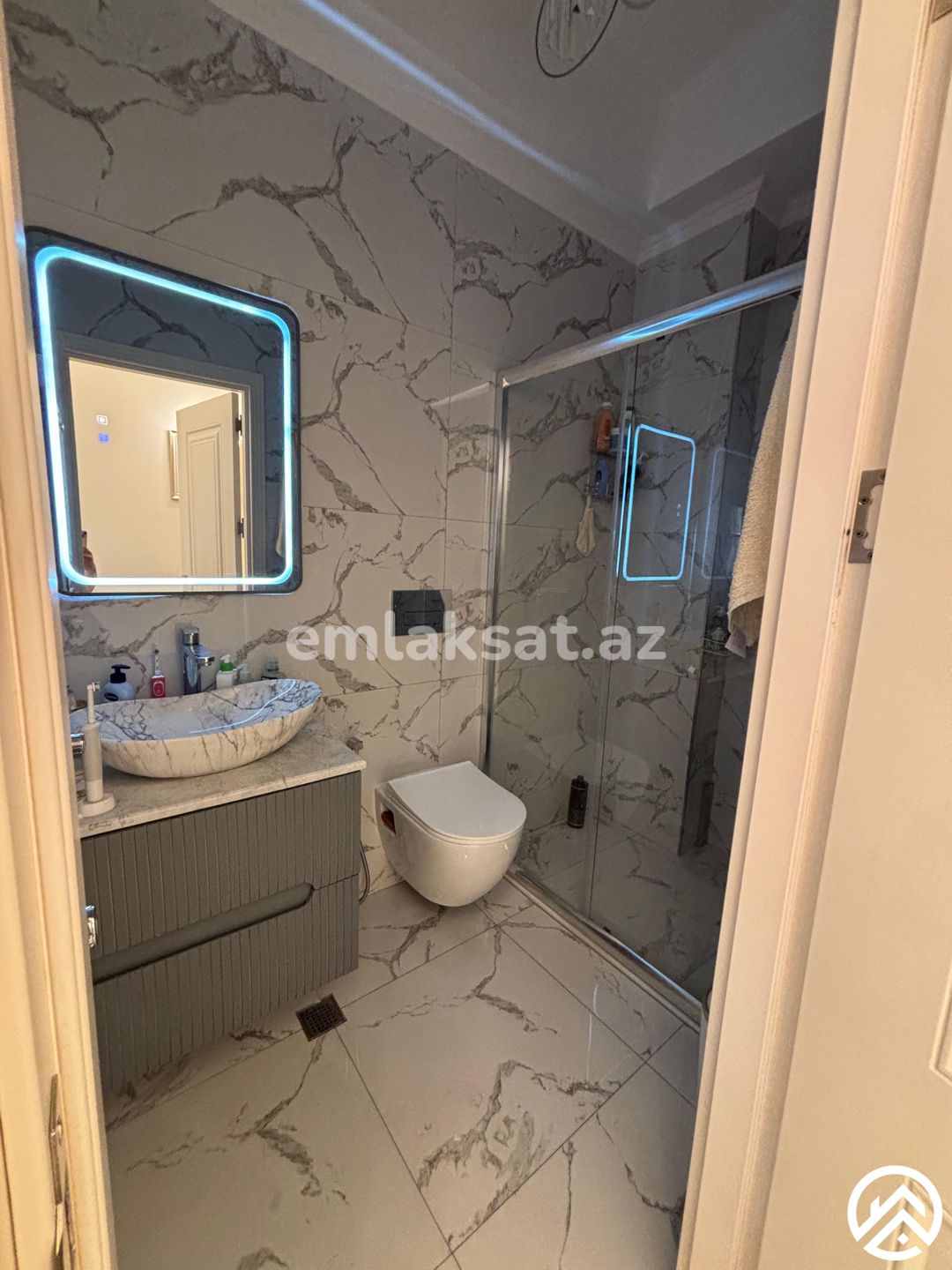 Satılır 2 otaq yeni tikili 70 m², Gənclik metrosu — Mənzil, Bakı (11)