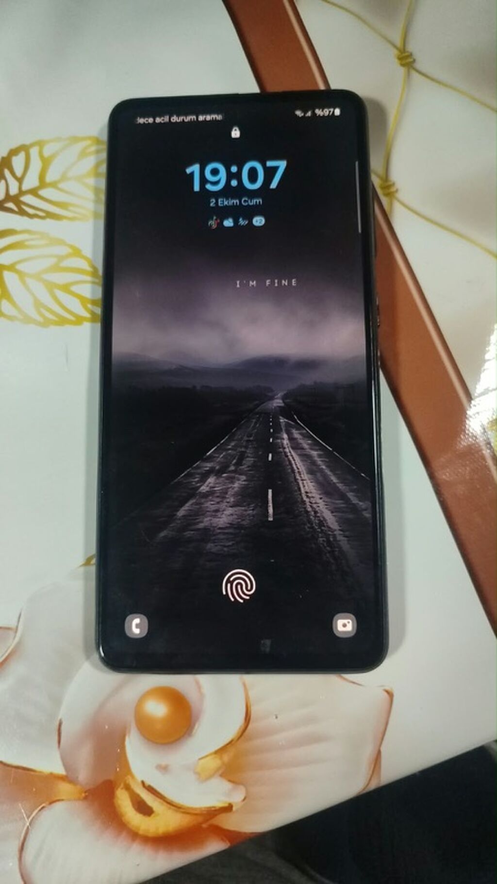 Samsung Galaxy A52, rəng - Qara, Barmaq izi — Samsung, Şəki (2)