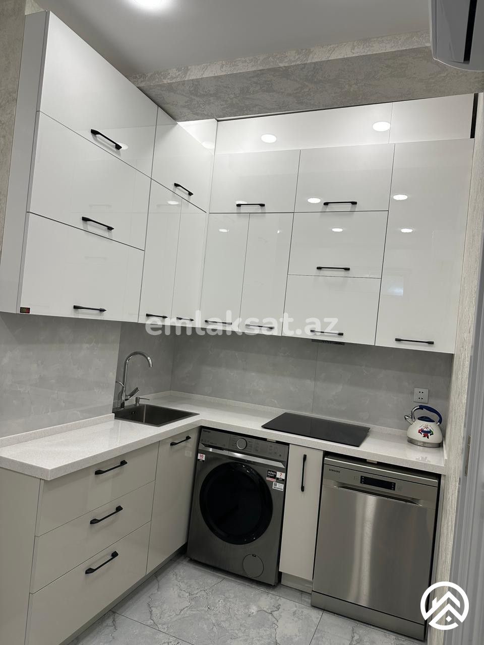 Kirayə (aylıq) 3 otaq yeni tikili 110 m², Ağ şəhər — Mənzil, Bakı (6)
