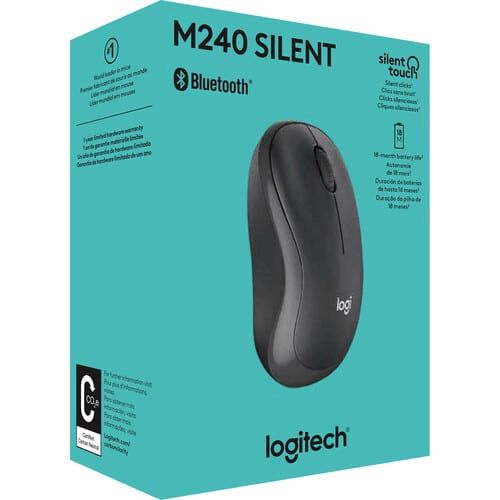 Logıtech M240 Bluetooth Mouse - Graphıte - Sılent 910-007119 — Kompüterlər və noutbuklar, Bakı (2)