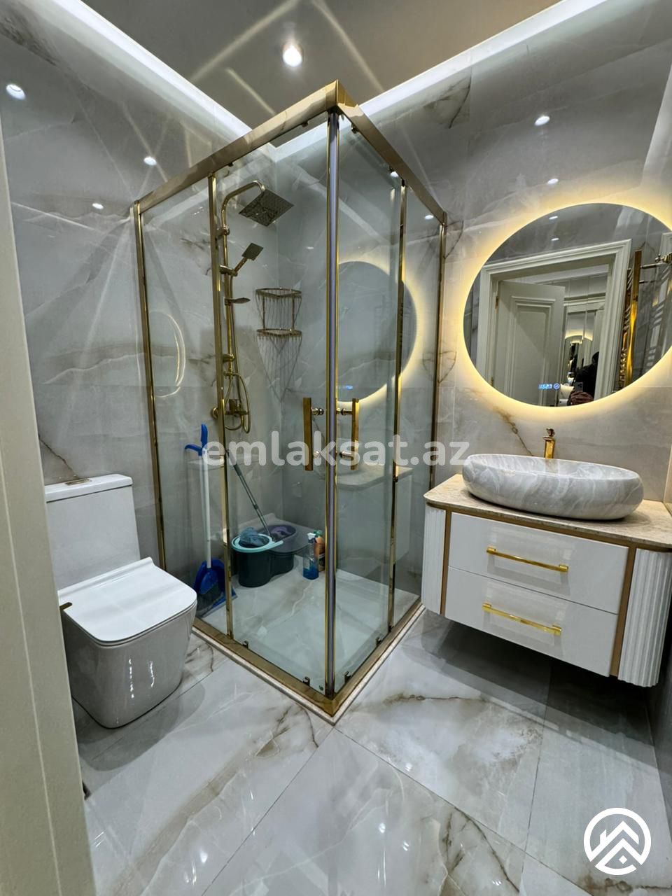 Satılır 2 otaq yeni tikili 74 m², 8-ci mikrorayon — Mənzil, Bakı (12)