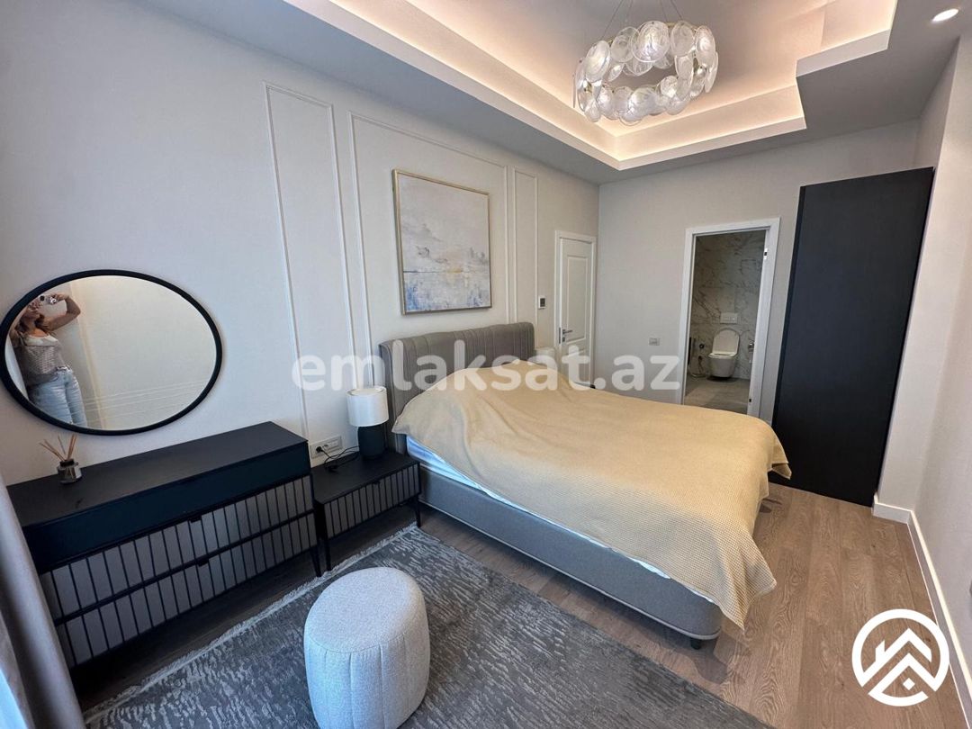 Kirayə (aylıq) 3 otaq yeni tikili 105 m², Ağ şəhər — Mənzil, Bakı (10)