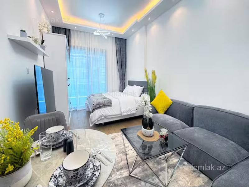 Günlük 2 otaqlı Bina evi menzil (Yeni tikili), 70 m², Nəsimi rayonu — Mənzil, Bakı (9)