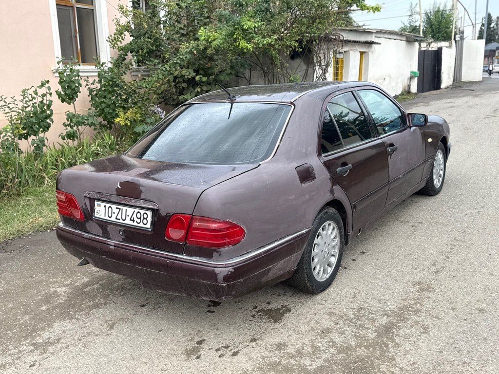 Mercedes E 230, 2.3 L, 1995 il, 485 000 km 10-ZU-498 — Avtomobillər, Qazax (6)