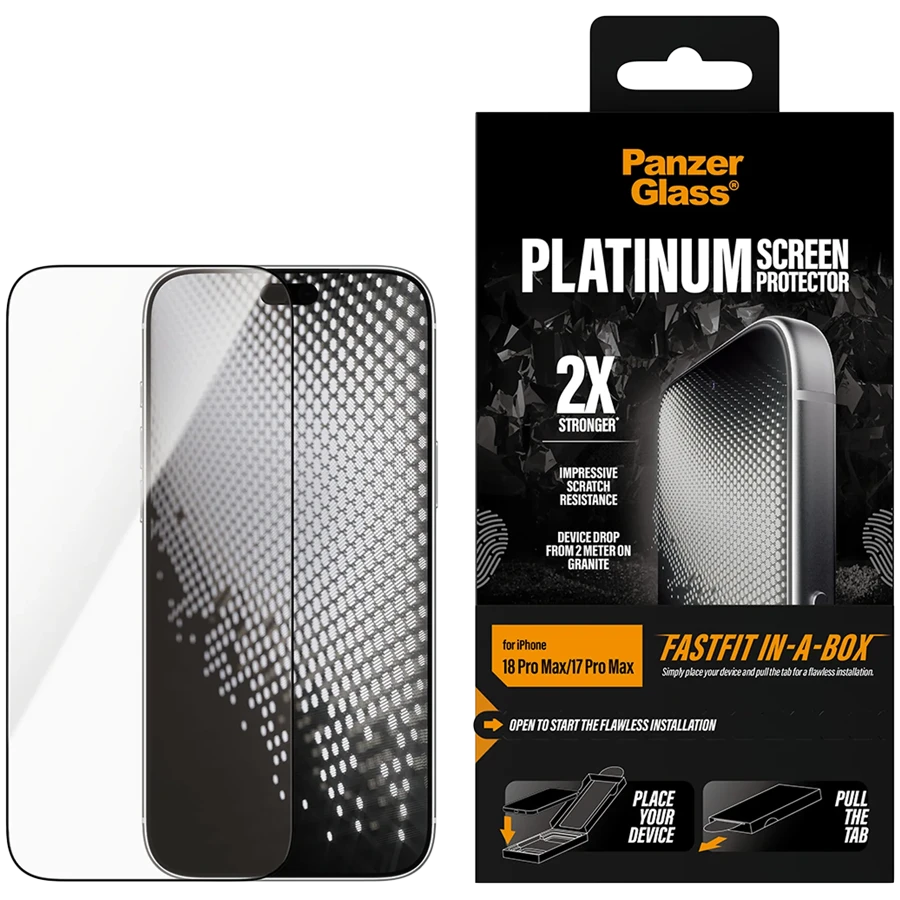 Qoruyucu şüşə Panzerglass iPhone 17 Pro Max/18 Pro Max üçün — Bakı